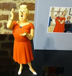 Tintin & Hergé Bianca Castafiore小雕像（Moulinsart - 限量版）。由Moulinsart发行的美丽的限量版收藏品（15&hellip;