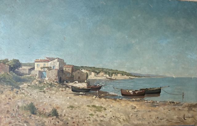 Null Frédéric Marius MANIQUET (1822-1896)

Bord de mer

Huile sur toile. Signé e&hellip;