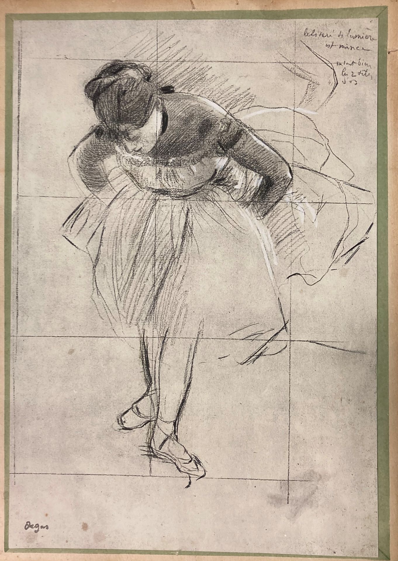 Null D'après Edgar DEGAS (1834-1917)

Ballerine répetant

Lithographie réhaussée&hellip;