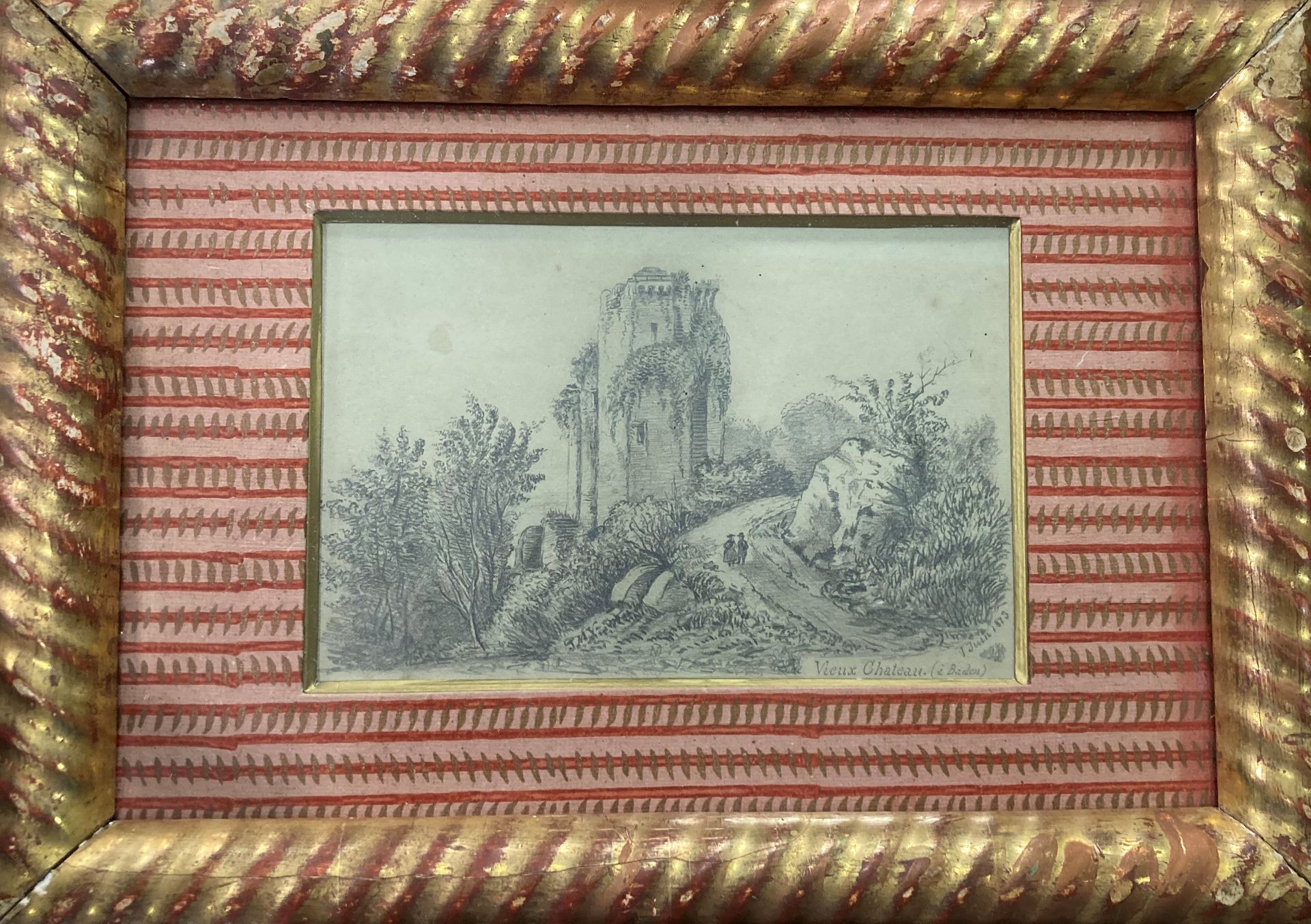 Null Ecole Française. XIXème siècle

Vieux Château à Baden

Crayon sur papier. S&hellip;