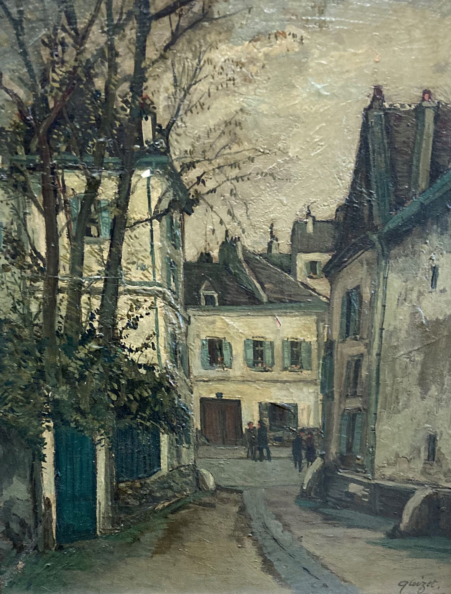 Null Alphonse QUIZET (1885-1955)

Montmartre

Öl auf Leinwand. Signiert in der u&hellip;