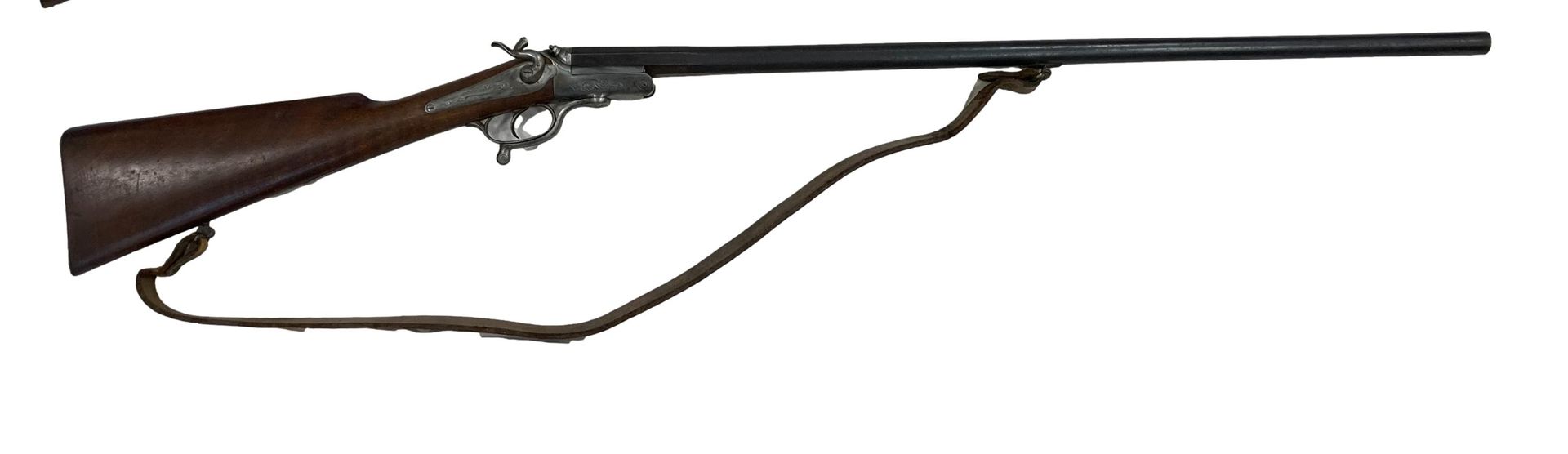 Null Warnant系统步枪
单发，后膛装弹。
圆形枪管和胡桃木枪托。
铁制配件。
总长度：108.5厘米
法国，约1890年。
D类武器
由Alban d&hellip;