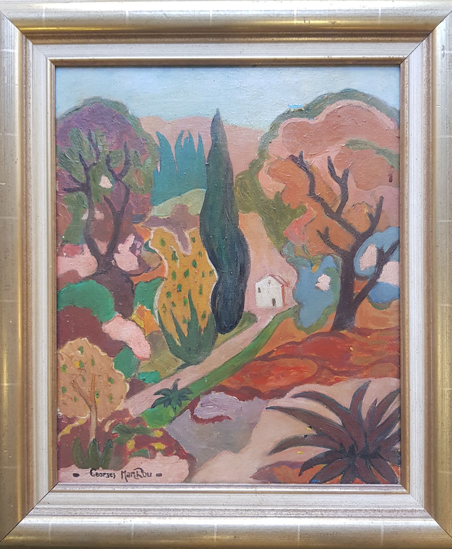 Null Georges MARCHOU (1898-1984)
Paysage des Alpilles
Huile sur toile. Signé en &hellip;