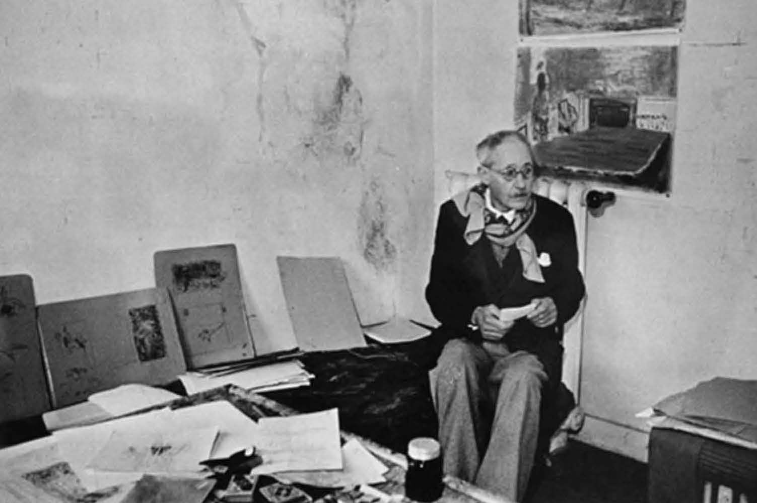 Henri Cartier-Bresson (1908 - 2004), Bonnard in his Studio, Le Cannet, France 19&hellip;