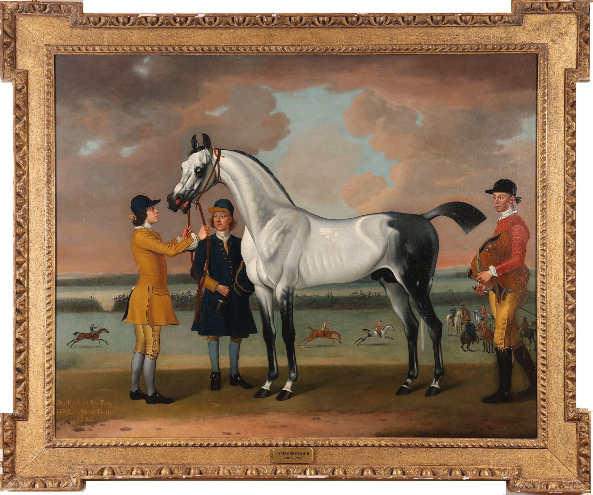 Spencer, Thomas (1700â€“1753), 'The Duke of Bolton's Starling at Newmarket' 托马斯-&hellip;