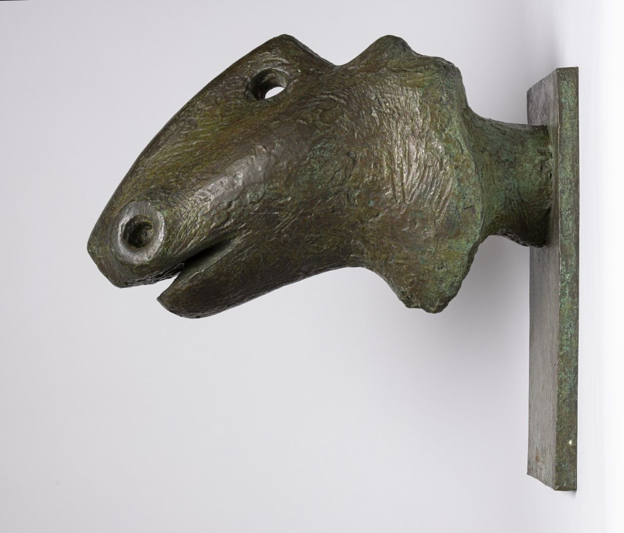 Moore, Henry (1898-1986), Animal Head, Bronze Henry Moore (1898-1986). Tête d'an&hellip;
