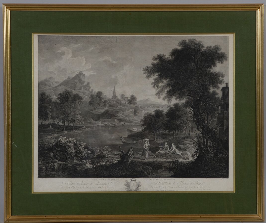 Null 让-马蒂厄 (1749-1815)

特拉西梅内湖的一部分景观

在POUSSIN之后的黑色蚀刻画。

41 x 52 厘米
