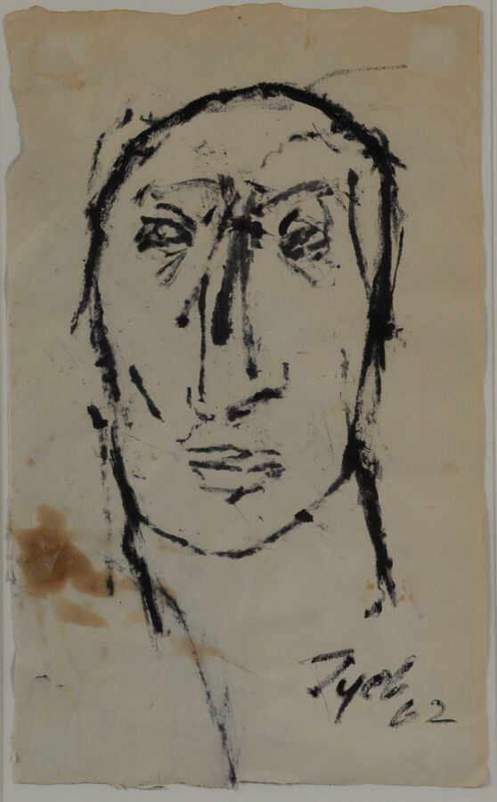 Null 
Tyeb MEHTA (1925-2009)




Portrait, 1962




Indian ink drawing on paper,&hellip;