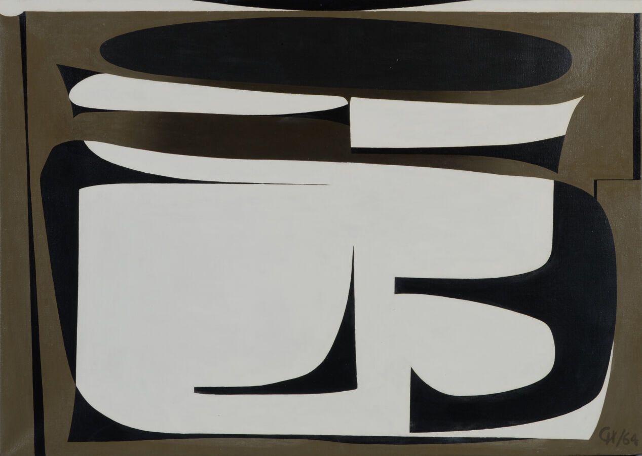 Null 查尔斯-霍顿-霍华德(1899-1978)

绘画 - 1964年（四）

布面油画，右下方有签名和日期 "64"。

61 x 86 厘米