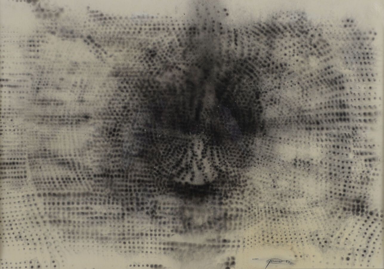 Null 奥托-皮恩（Otto PIENNE）（1928-2014）。

无题》，1959年

纸上烟熏，右下方有签名和日期 "59"。

50.5 x 72 &hellip;