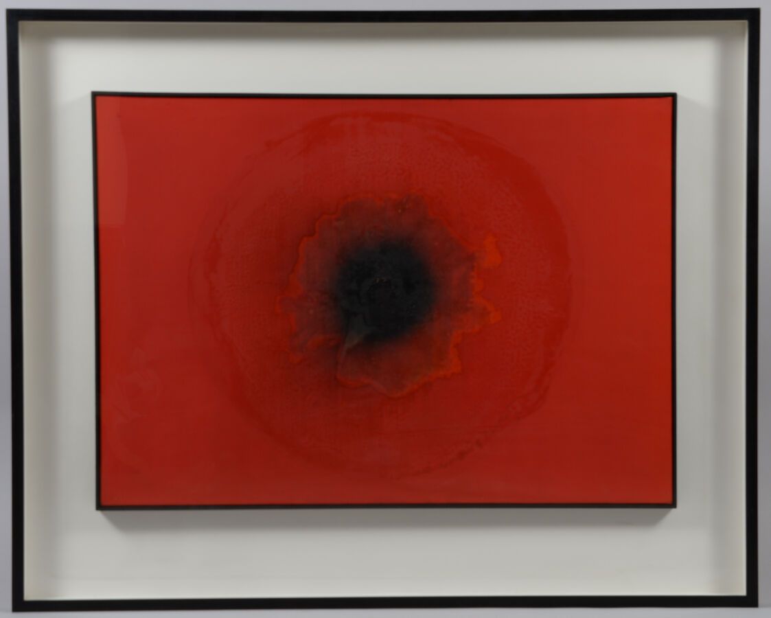 Null 奥托-皮恩（Otto PIENNE）（1928-2014）。

火花》（桥边），1963/64

画布上的油彩和烟雾，标题、注释为 "Piene"，并&hellip;