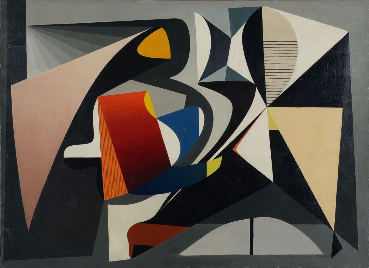 Null 查尔斯-霍顿-霍华德(1899-1978)

"组成X"，1954-1955

布面油画，右下角有签名和日期 "54-55"，画框背面有标题。

40&hellip;