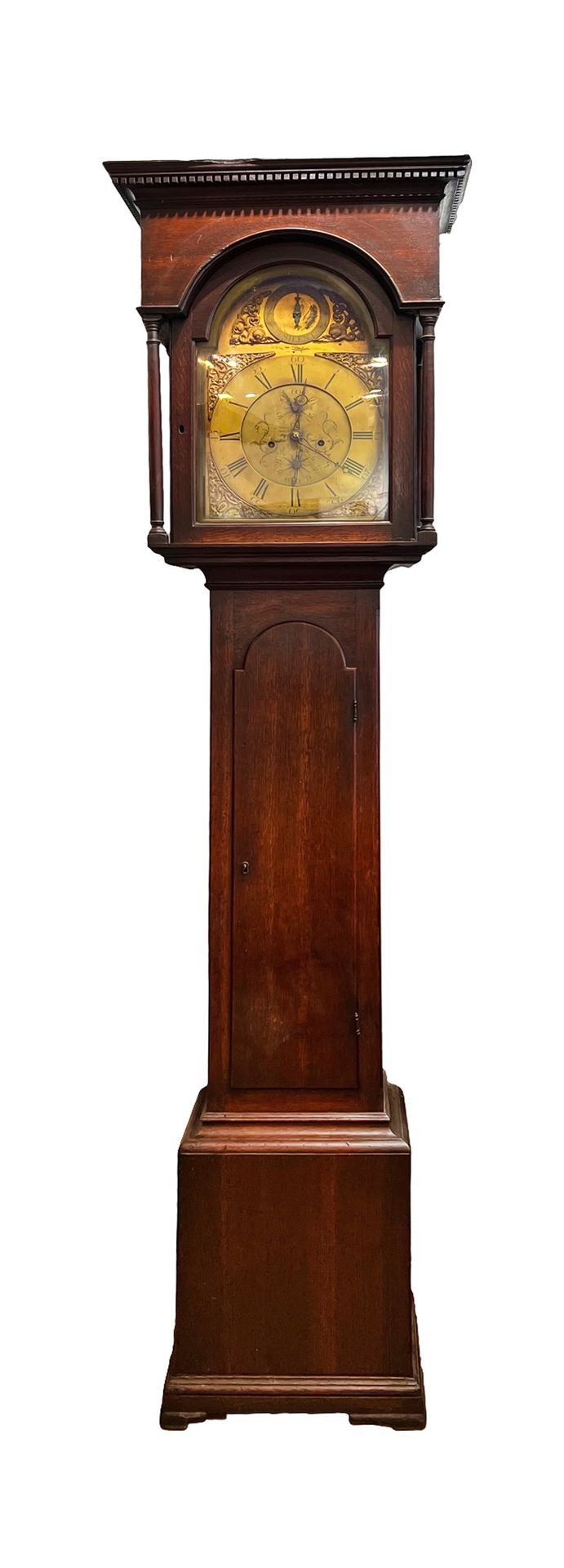 AN 18TH CENTURY OAK LONGCASE CLOCK OROLOGIO A CASSA LUNGA IN ROVERE DEL XVIII SE&hellip;