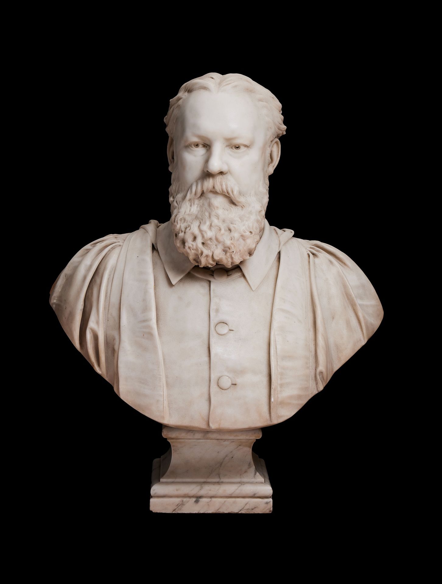 A MID 19TH CENTURY MARBLE BUST OF A GENTLEMAN A MID 19TH CENTURY MARBLE BUST OF &hellip;