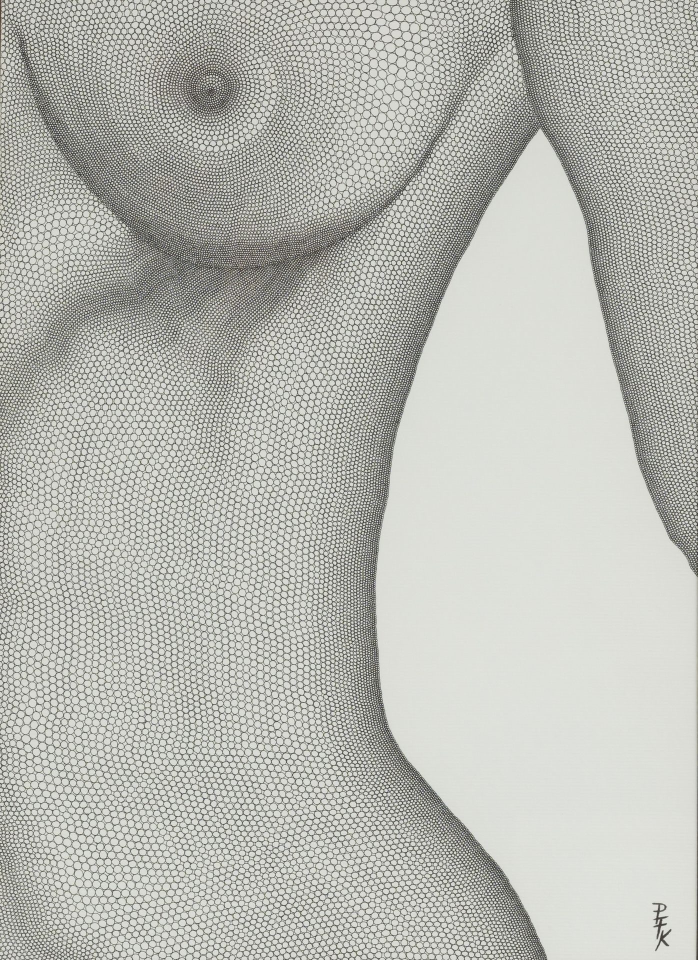 Null Philippe FAUCHET-KAWAMURA, Sous mon sein, 2019, 41 x51 cm