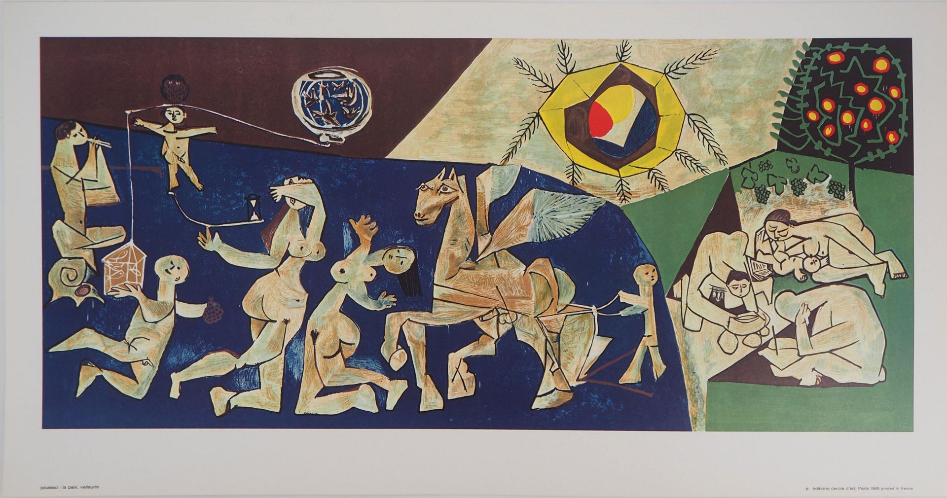 Pablo PICASSO Pablo Picasso (1881-1973) (nach)

Der Frieden, 1969

Lithografie (&hellip;