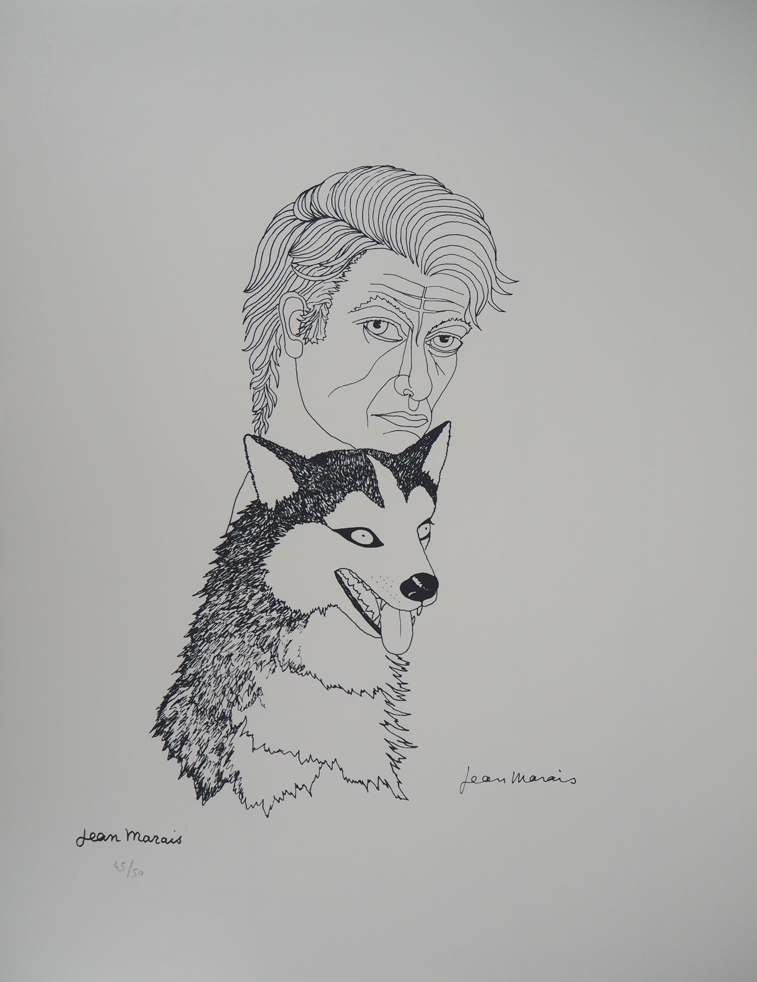 Jean MARAIS Jean Marais (1913 - 1998)


Selfportrait with a Husky Dog


Original&hellip;