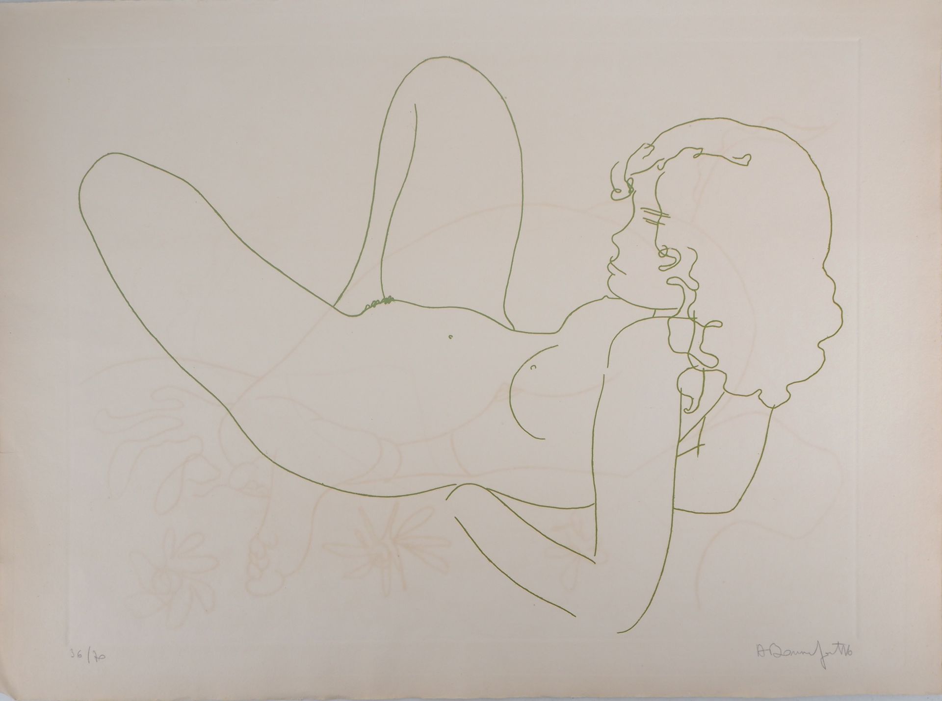 Alain BONNEFOIT Alain BONNEFOIT

Modèle Nu

Gravure originale signée

Signée au &hellip;