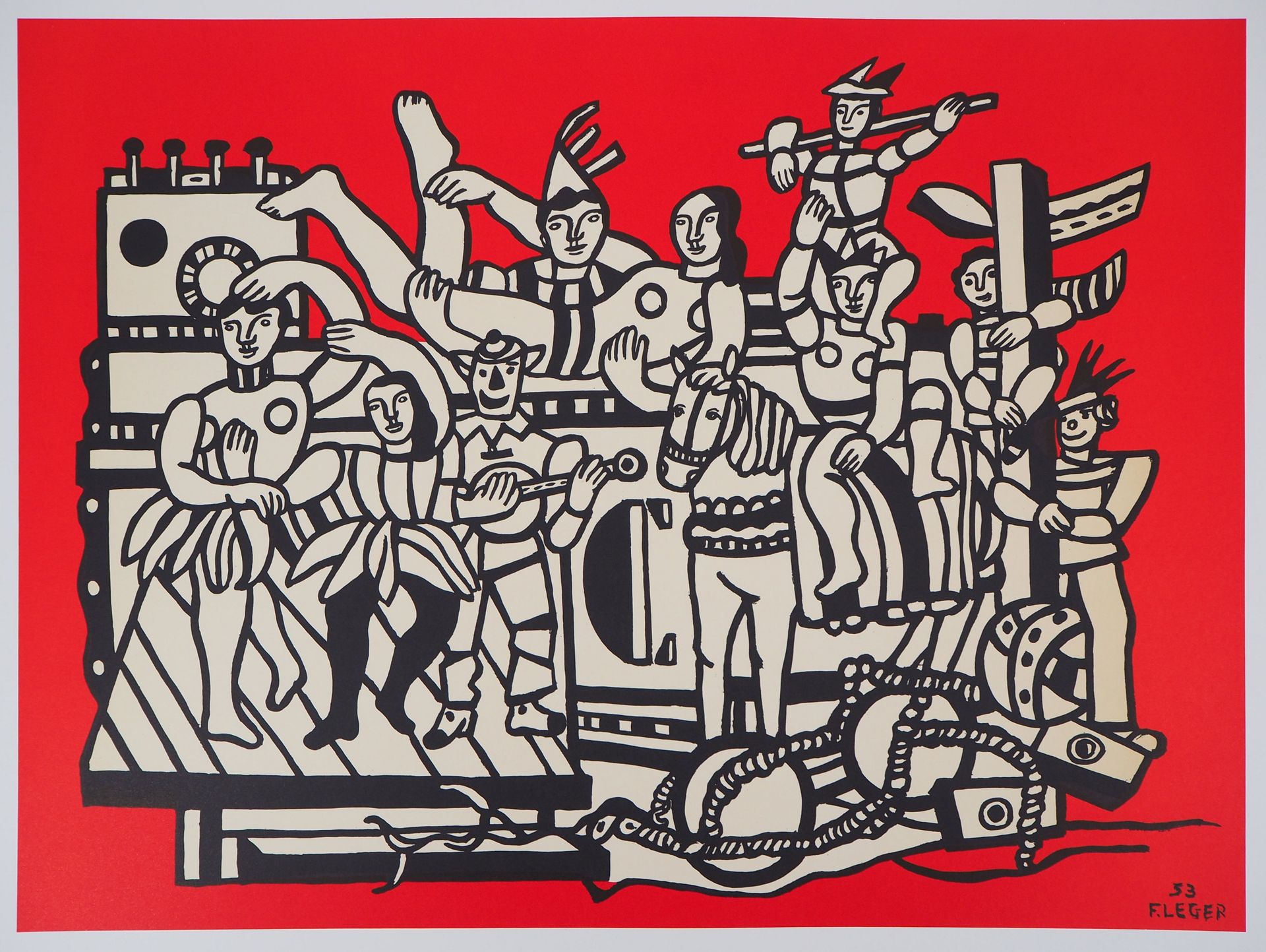 Fernand Leger Fernand Léger (1881 - 1955) (después)

El Gran Desfile del Circo

&hellip;