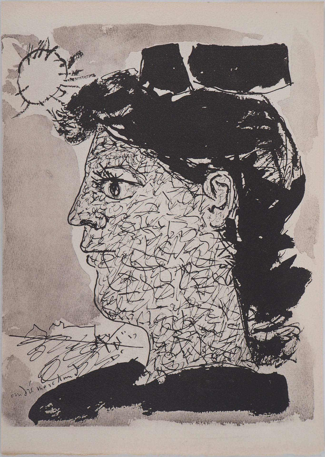 André MARCHAND André MARCHAND


Profile under the sun


Lithograph


Signed in t&hellip;