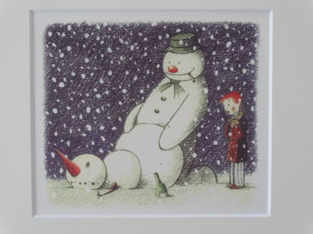 BANKSY 班克西（1974-）（后）《粗糙的雪人》，2006年 来自展览《圣诞老人的贫民窟》的厚纸胶印圣诞卡，背面有文字签名。尺寸：14.5 x 17.5 &hellip;