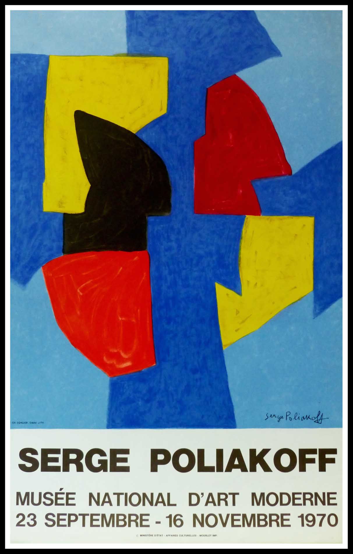Serge Poliakoff Serge POLIAKOFF (1900 - 1969) 
Musée National d'Art Moderne, 197&hellip;