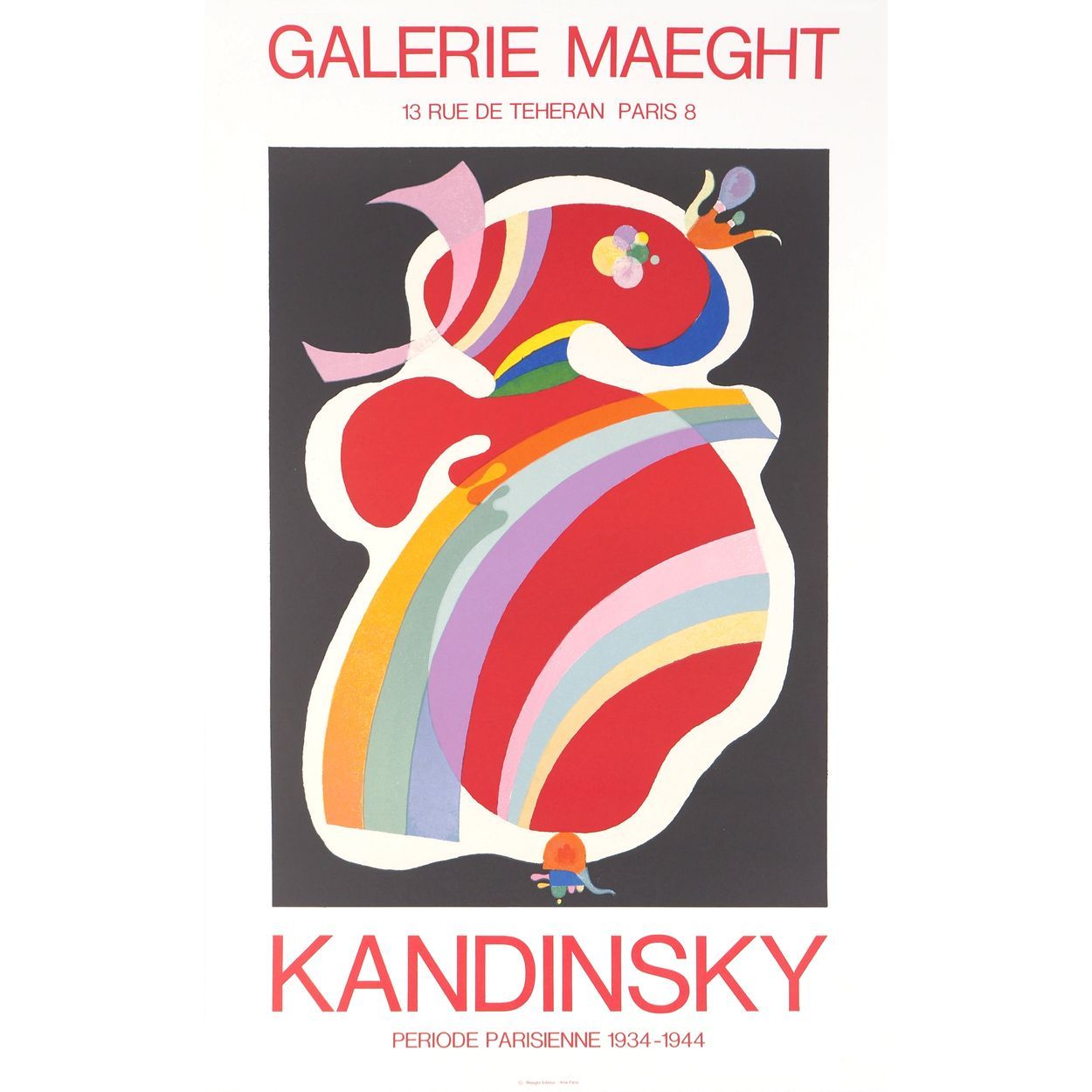 Vassily KANDINSKY Wassily KANDINSKY

巴黎时期

这一时期的原版石印海报

为在迈格特画廊举办的瓦西里-康定斯基的展览而作。&hellip;