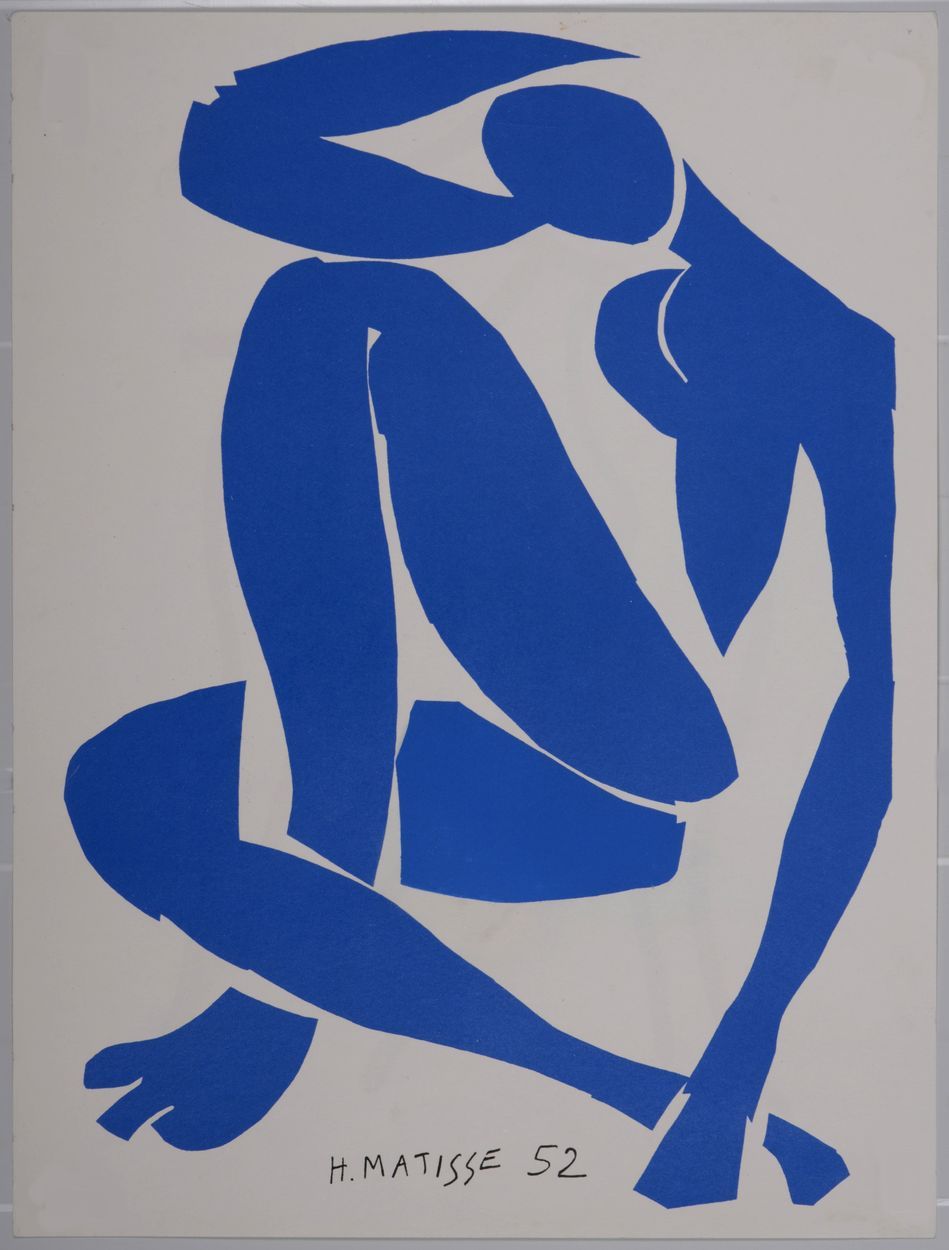 Henri MATISSE Henri Matisse

Blauer Akt IV, 1958

Lithografie auf Papier, nach 1&hellip;