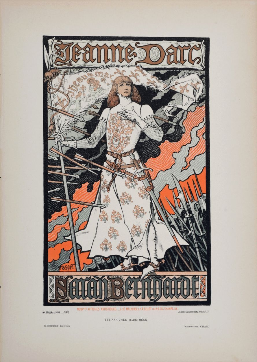 Eugène GRASSET Eugène Grasset (1845-1917)

Jeanne D'arc, 1896

Petite affiche li&hellip;