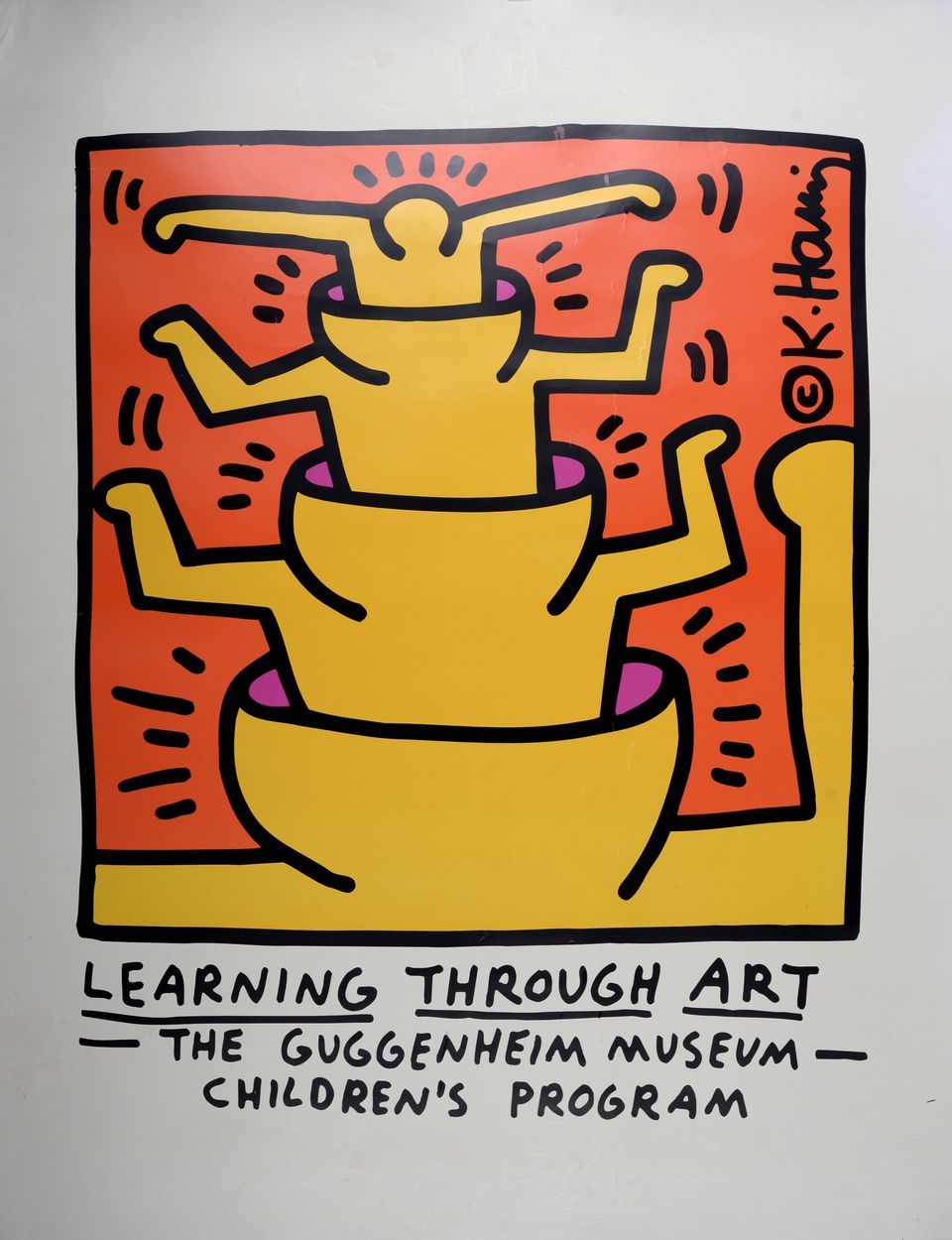KEITH HARING Keith Haring (After)

Learning Through Art (Guggenheim Museum), c. &hellip;