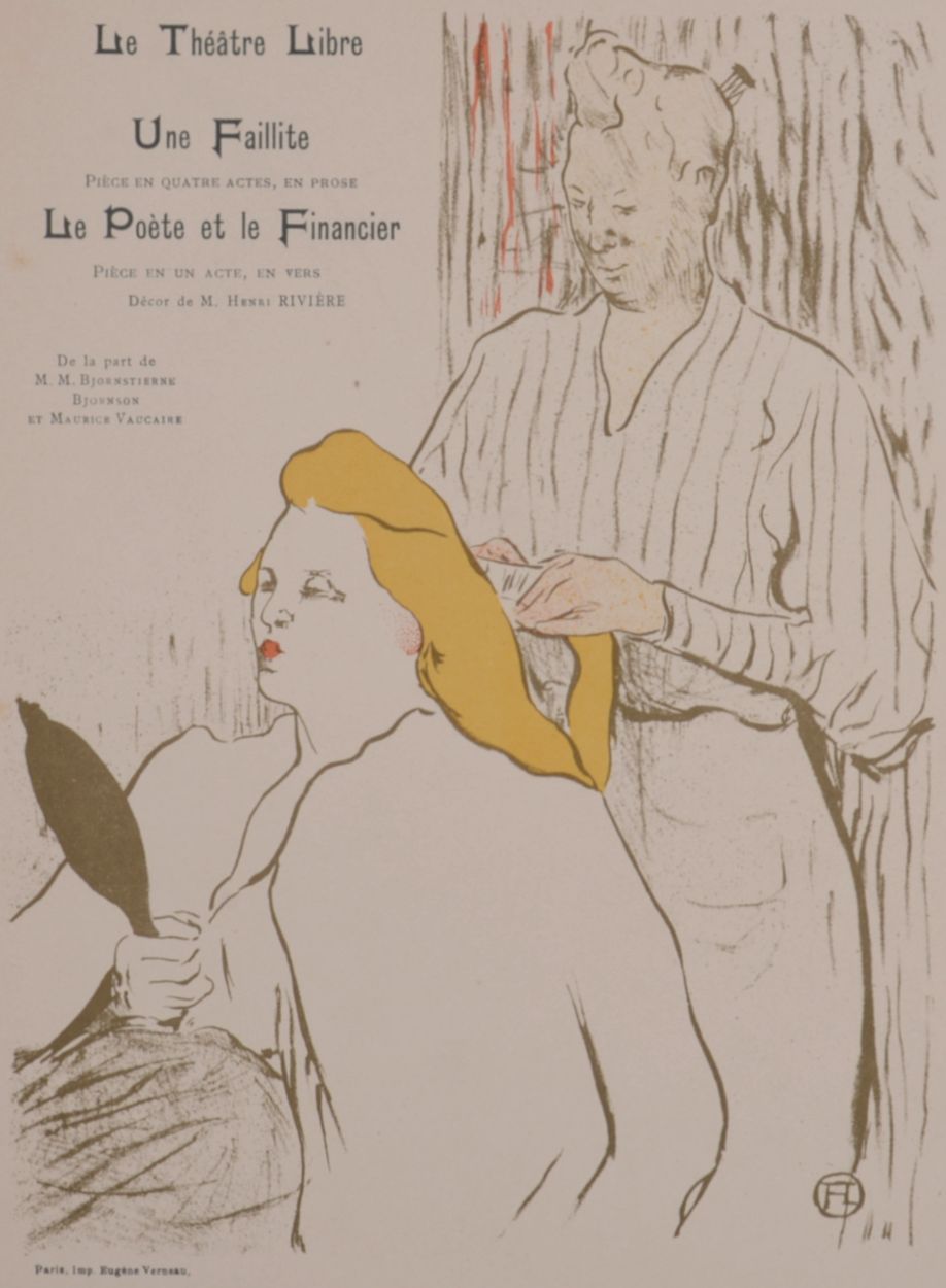 HENRI DE TOULOUSE-LAUTREC Henri de Toulouse-Lautrec (1864-1901) 
Le Théâtre Libr&hellip;