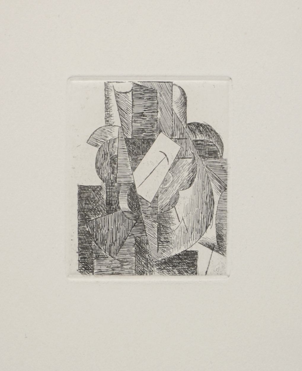 Pablo PICASSO 巴勃罗-毕加索

戴帽子的人》, 1947年

拉纳纸上的原始蚀刻画 没有签名

尺寸： +纸张尺寸：25.5 x 20厘米/10 &hellip;