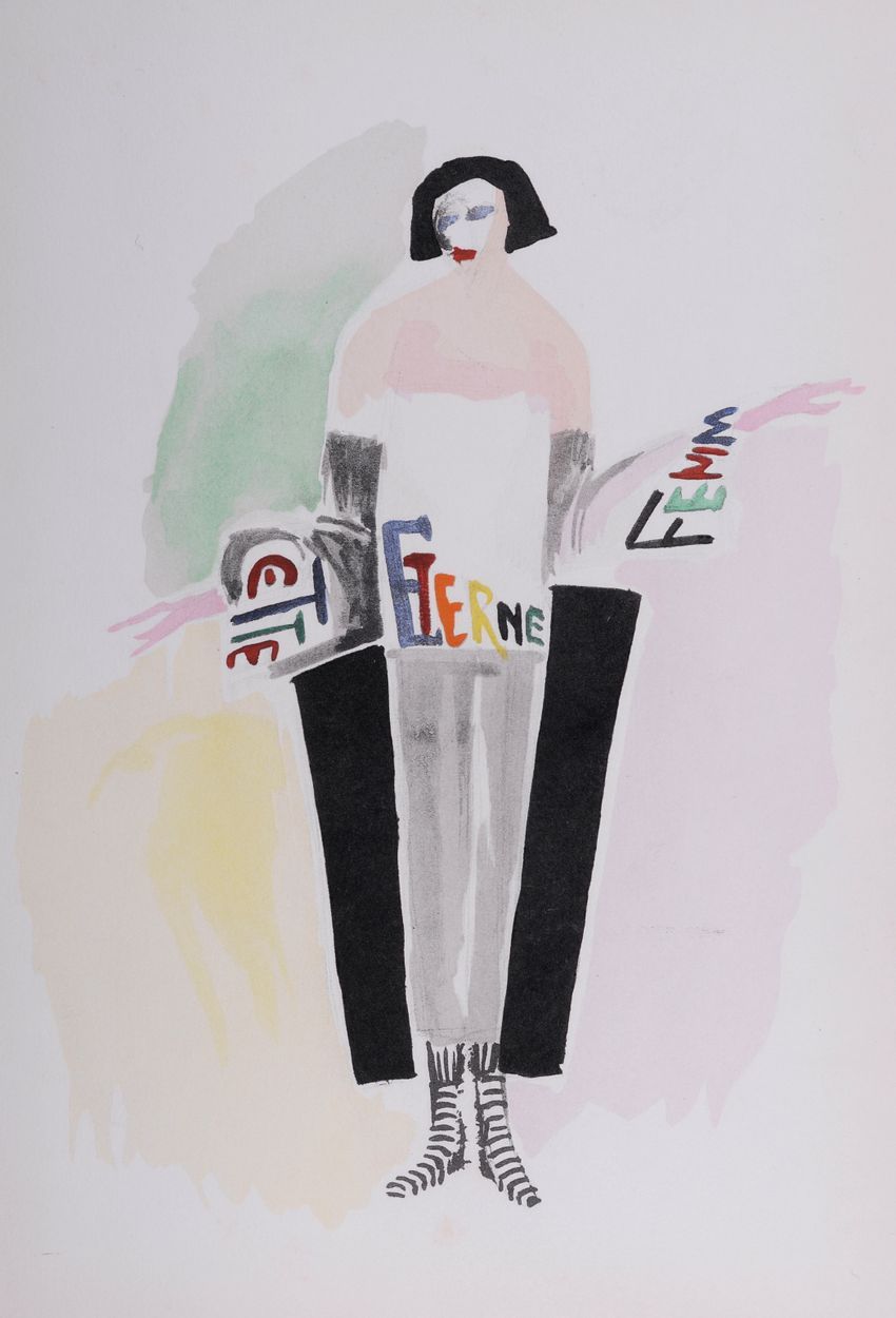 Sonia DELAUNAY Sonia Delaunay (dopo)

Costumi, 1969

Stampa a stencil (processo &hellip;