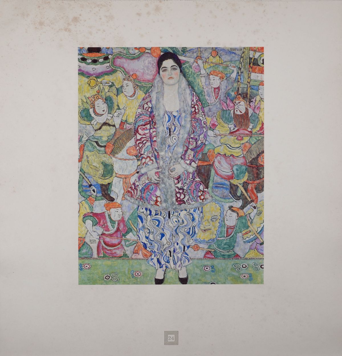 Gustav Klimt Gustav Klimt (d'après) 
Eine Nachlese Folio, Maria Beer, 1931 
Phot&hellip;