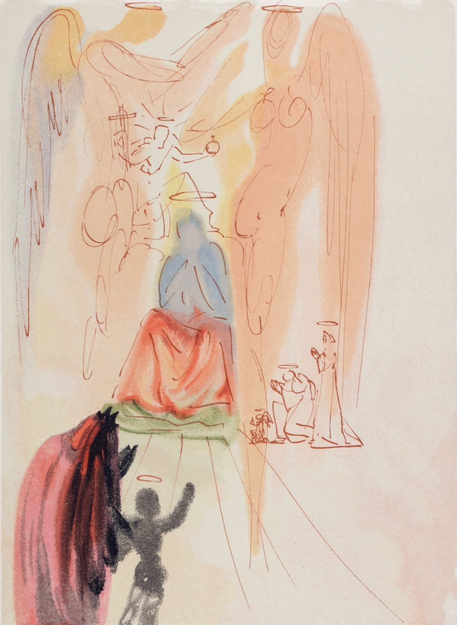 Salvador DALI Salvador Dalí (1904-1989)

Le Triomphe du Christ et de la Vierge, &hellip;