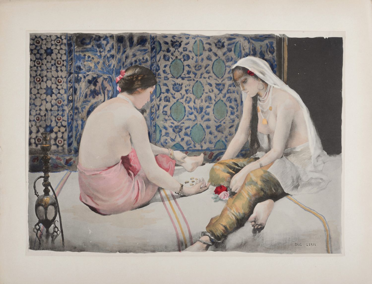 Paul LEROY Paul Leroy (1860-1942)

Knöchelchenspielerinnen, 1897

Lithografie au&hellip;