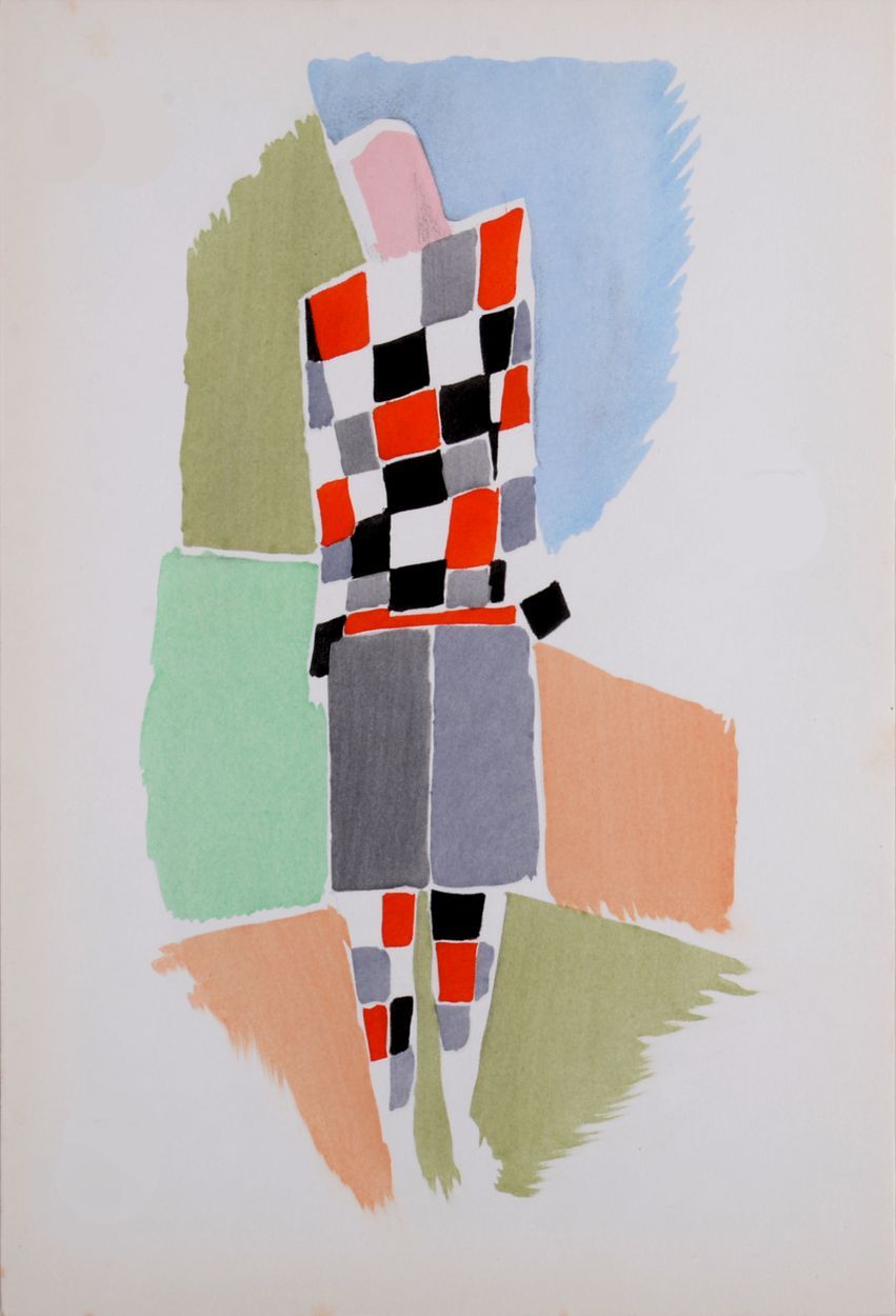Sonia DELAUNAY Sonia Delaunay (1885-1979) (d'après)

 Costumes, 1969 

Estampe a&hellip;