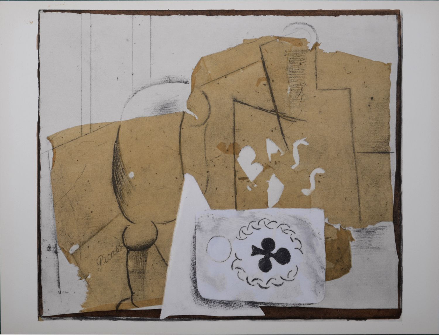 Pablo PICASSO Picasso (dopo)

Bottiglia, vetro e carte, 1962

Stencil (litografi&hellip;