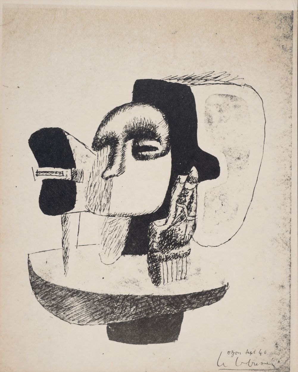 Le Corbusier Charles-Edouard Jeanneret (1887-1965)

Ozon, 1940

Xerografía sobre&hellip;