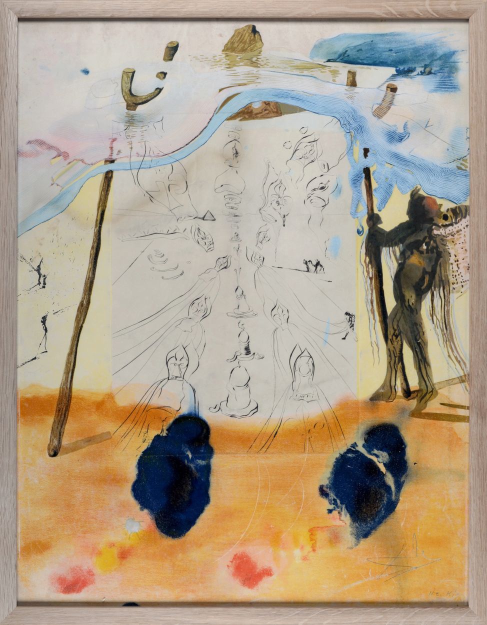 Salvador DALI Salvador Dalí (1904-1989)

Weitergabe der Traditionen, 1974

Litho&hellip;