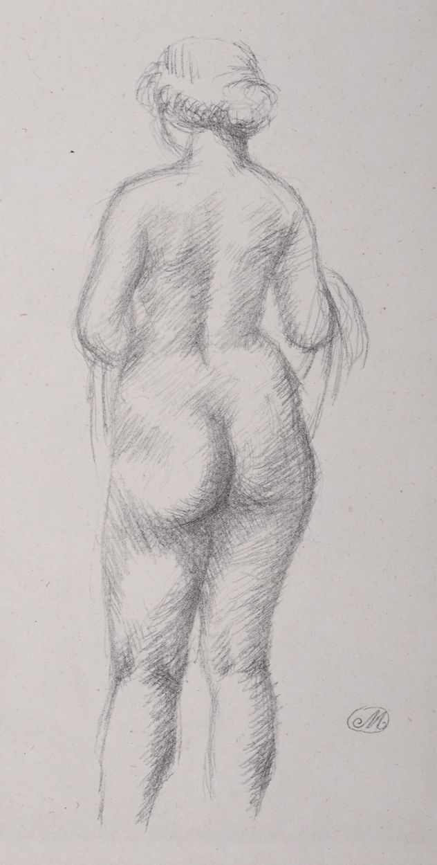 Aristide MAILLOL Aristide Maillol

Nudo di spalle, 1925

Litografia su carta Cin&hellip;