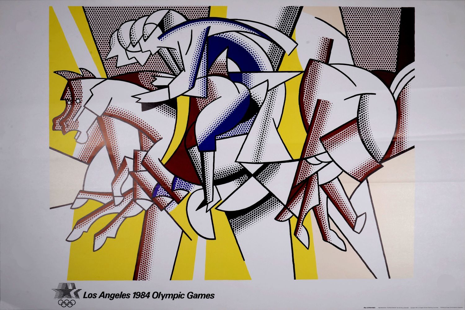 Roy Lichtenstein Roy Lichtenstein (1923-1997) 
Jeux olympiques de Los Angeles 19&hellip;