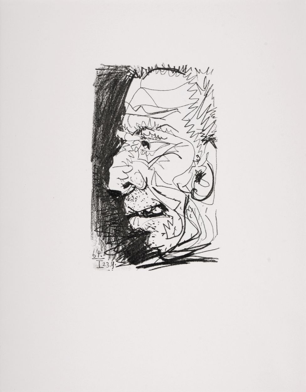 Pablo PICASSO 巴勃罗-毕加索（后）

幸福的滋味》，1970年

 Vélin d'Arches纸上的石版画，根据巴勃罗-毕加索1964年的画作。&hellip;