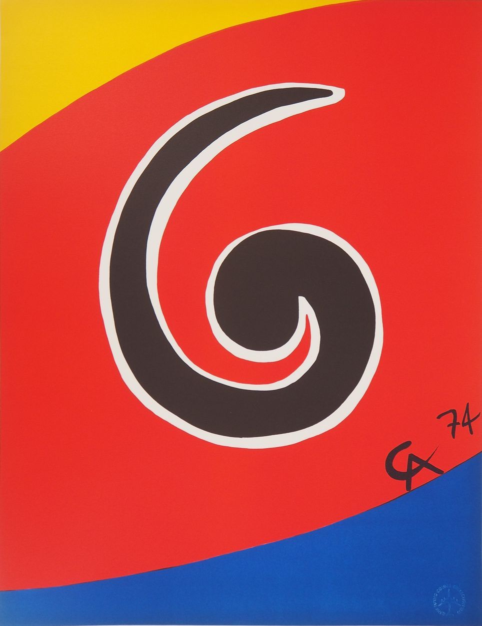 ALEXANDER CALDER Alexander CALDER

Flying Colors - Spirale, 1974

Lithographie e&hellip;