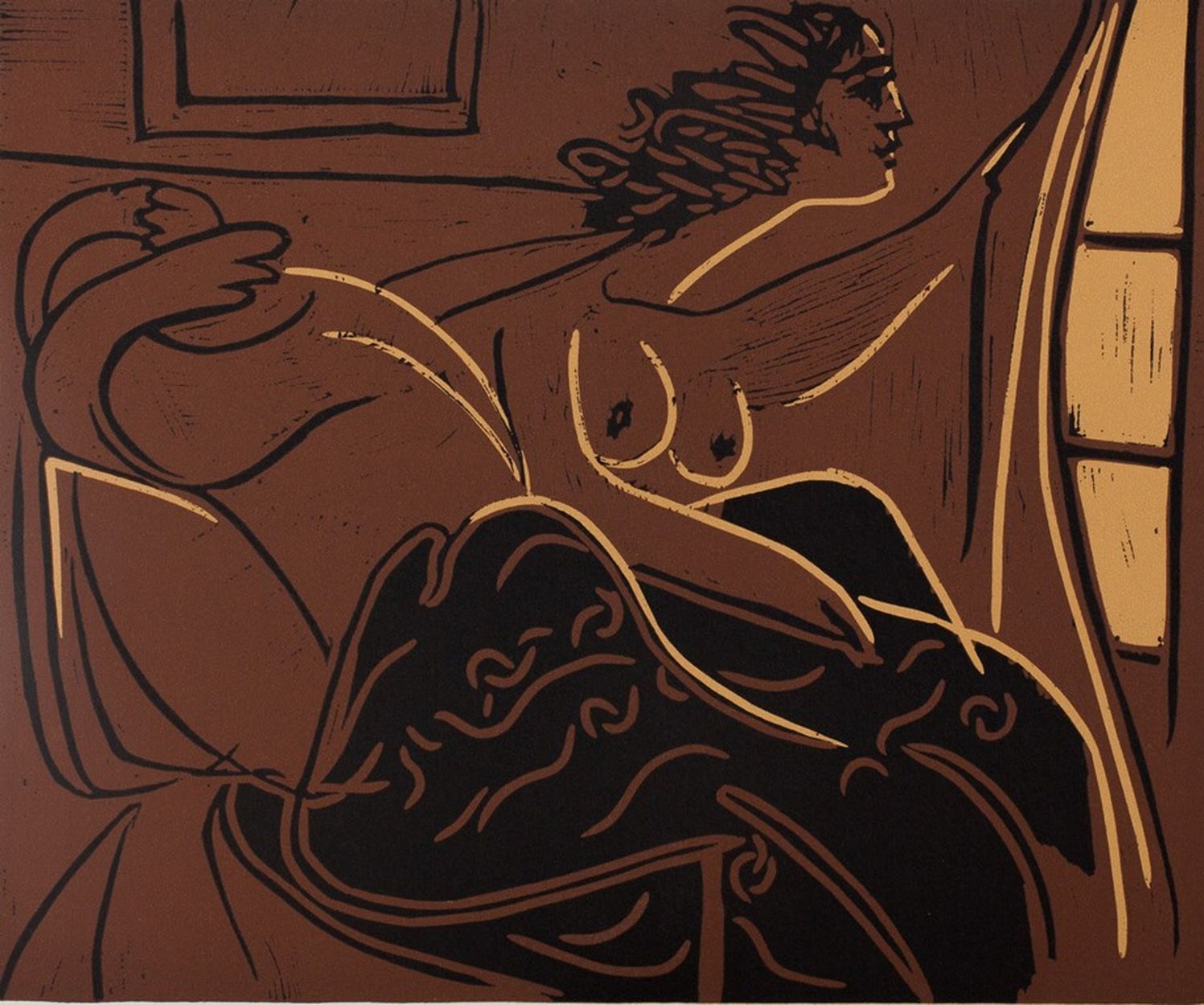 Pablo PICASSO Pablo PICASSO (1881-1973) (después) 
Mujer desnuda en la ventana 
&hellip;