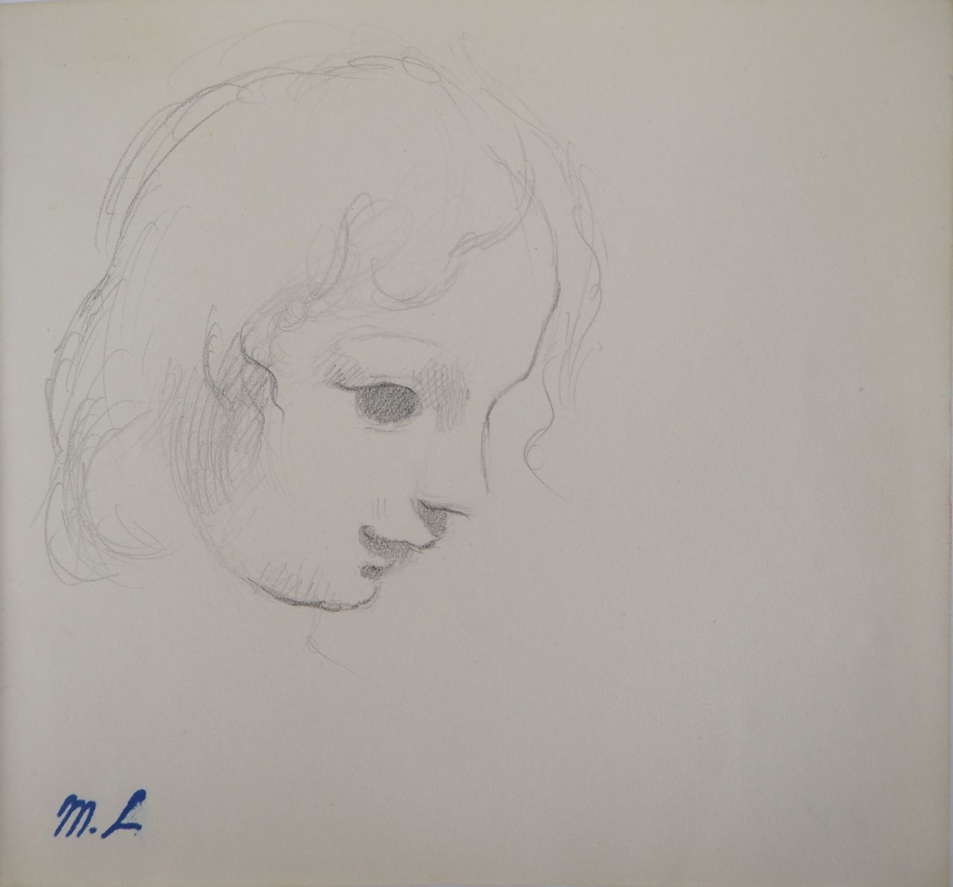 MARIE LAURENCIN Marie LAURENCIN

儿童的头部

原始铅笔画

签名并盖有艺术家的印章

纸本 13,5 x 14,5 cm

非&hellip;