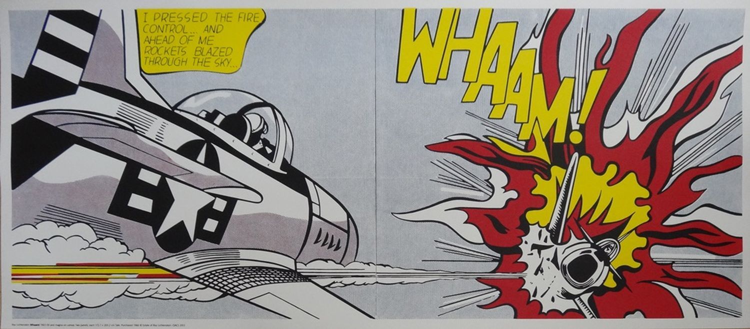 Roy Lichtenstein Roy Lichtenstein (nach)

Whaam!

Siebdruck

Herausgeber: Tate G&hellip;