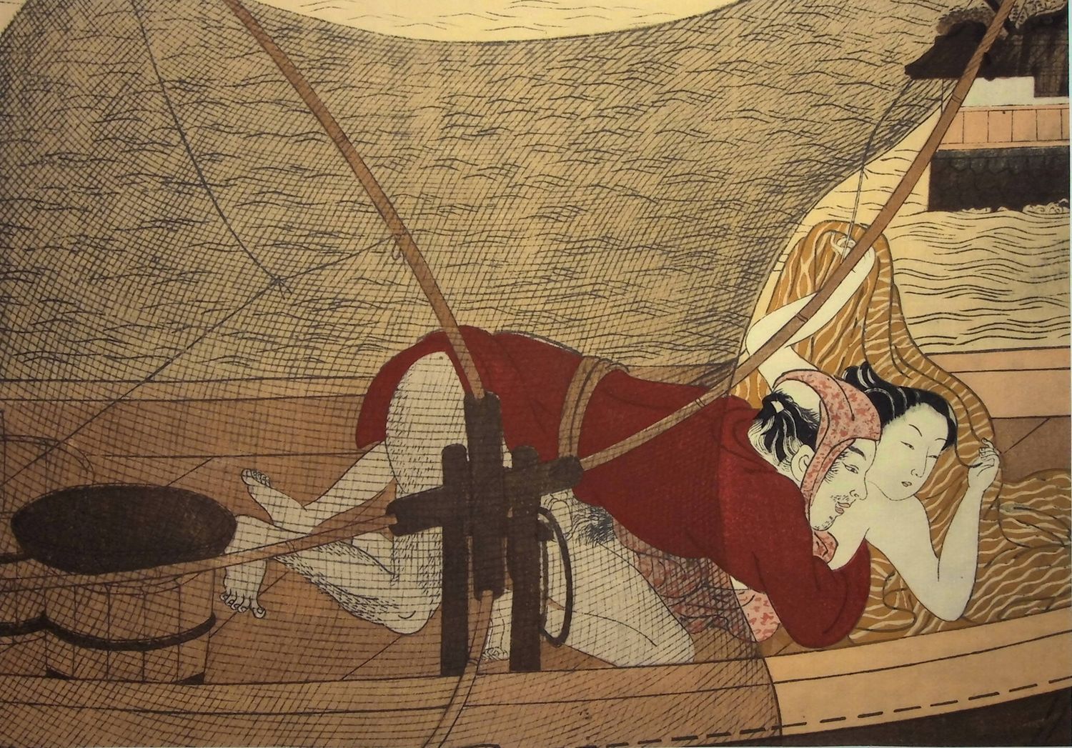 Suzuki HARUNOBU (d’après) Suzuki HARUNOBU (n.) (1725-1770)

Der Bootsmann

Eroti&hellip;