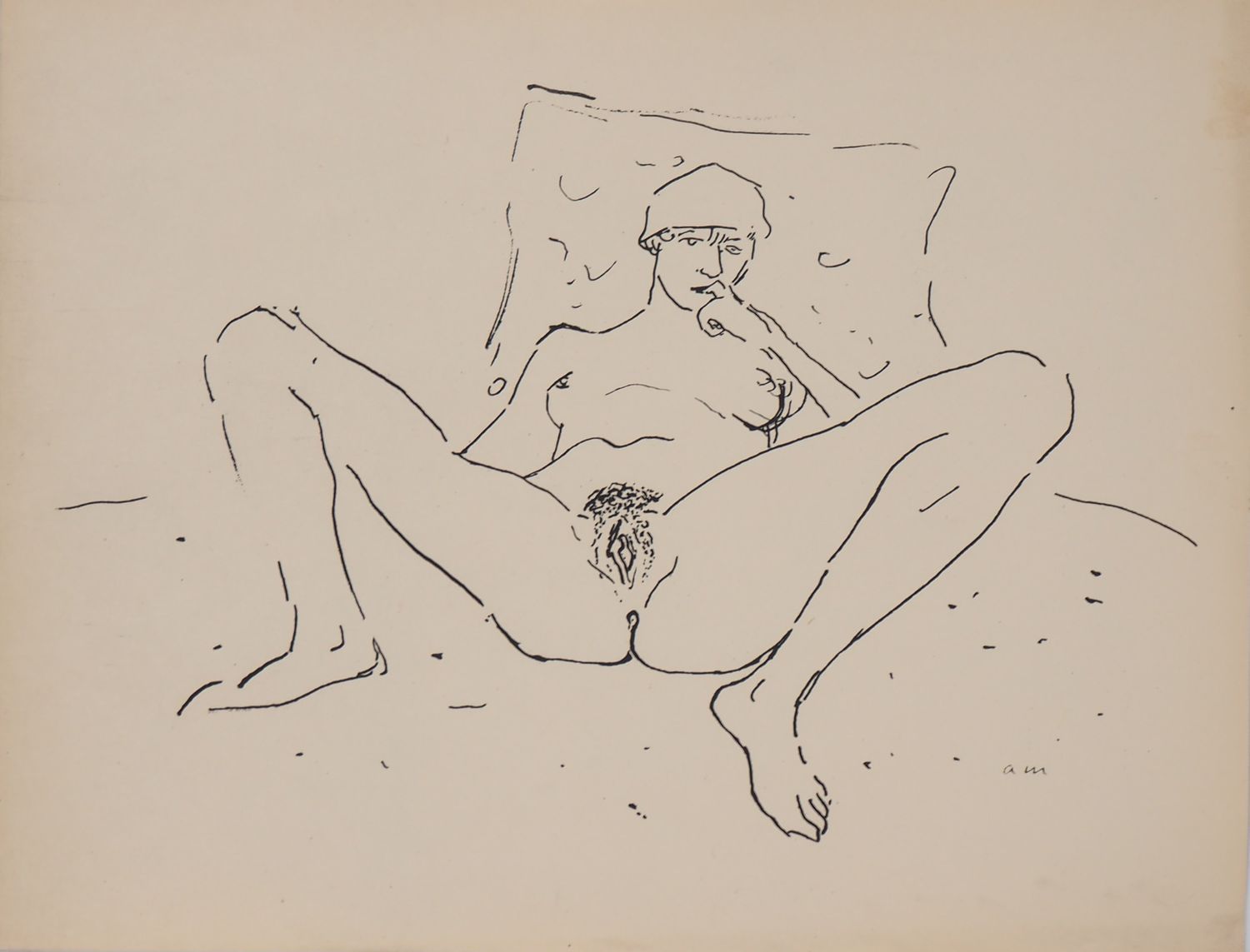Albert Marquet Albert Marquet

挑衅性的裸体，1925年

原始石版画

板块中的签名

在日本纸上 25 x 33厘米

信息：&hellip;