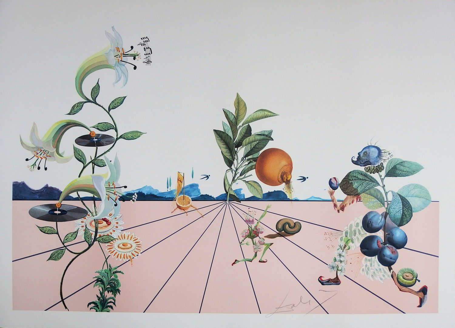 Salvador DALI Salvador DALI

Flordali, 1981

Lithograph and embossing on Arches &hellip;